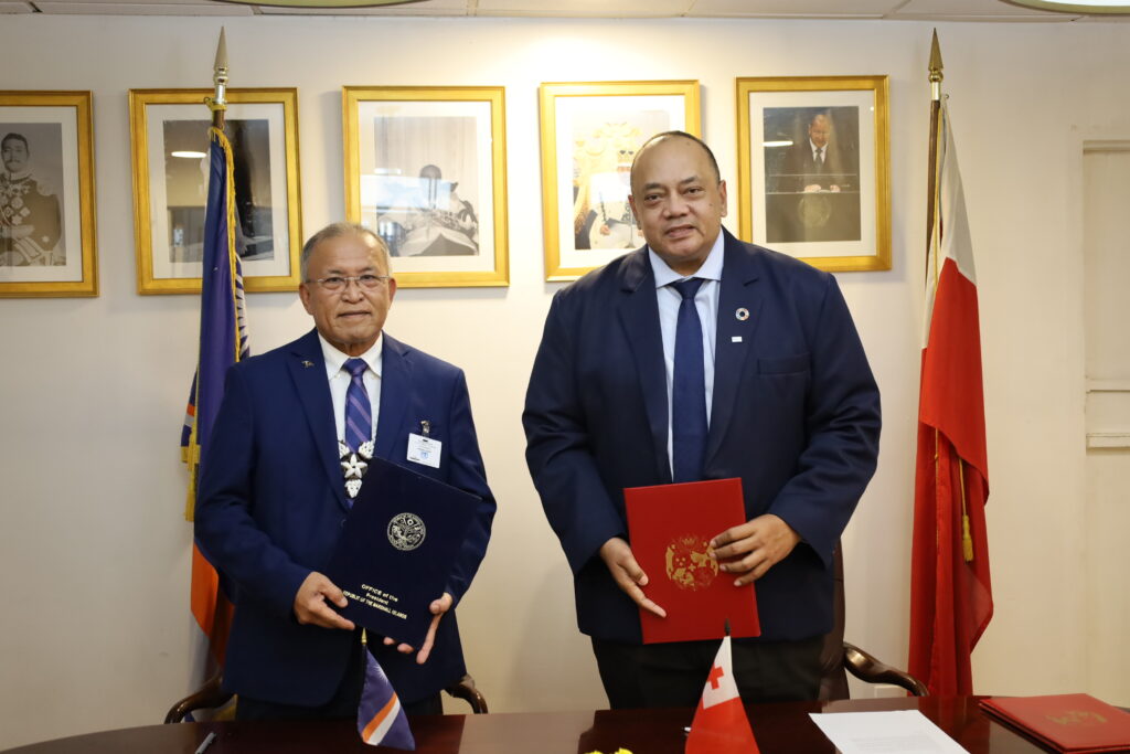 Establishment of Diplomatic Relations with the Kingdom of Tonga