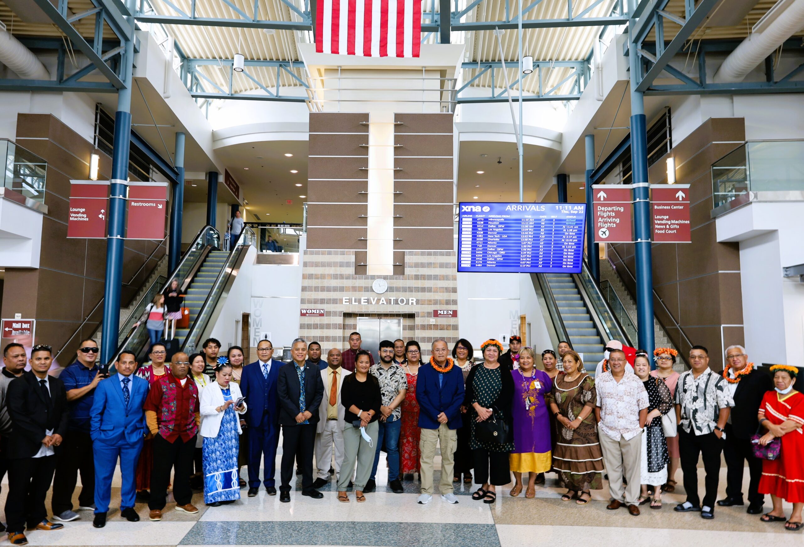 H.E. David Kabua visits and joins the Marshallese community in celebrating Manit Day.