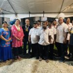 PRESIDENT KABUA IM RMI DELEGATION KAR KOMANE JUON KAJEMLAK EO IBEN MV MAJURO CREW