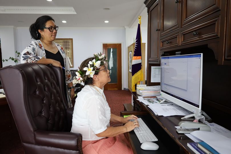 H.E. President Heine Sends Inaugural Email from Official Government Domain