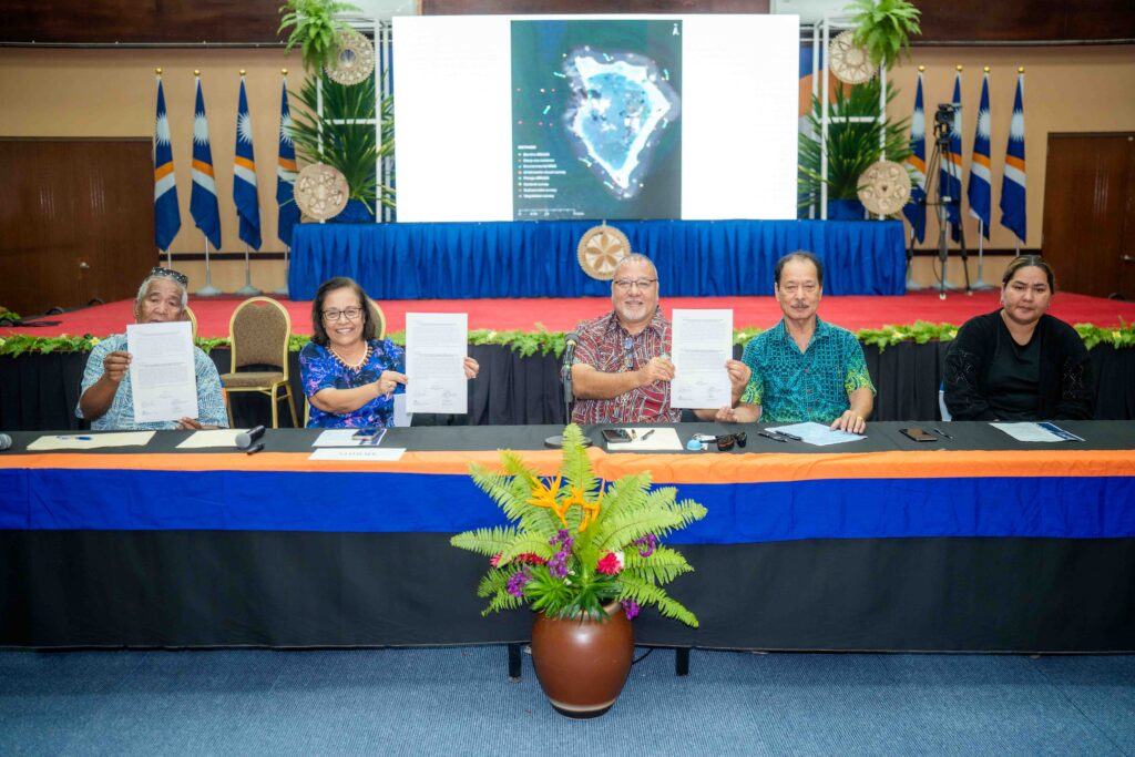 Republic of the Marshall Islands Signs First National Marine Sanctuary – Bikar and Bokak Atolls