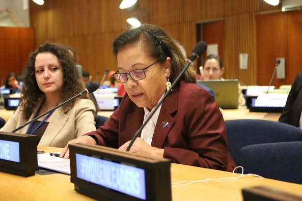 Her Excellency President Dr, Hilda C. Heine Attends UNGA Platform of Women Leaders Meeting