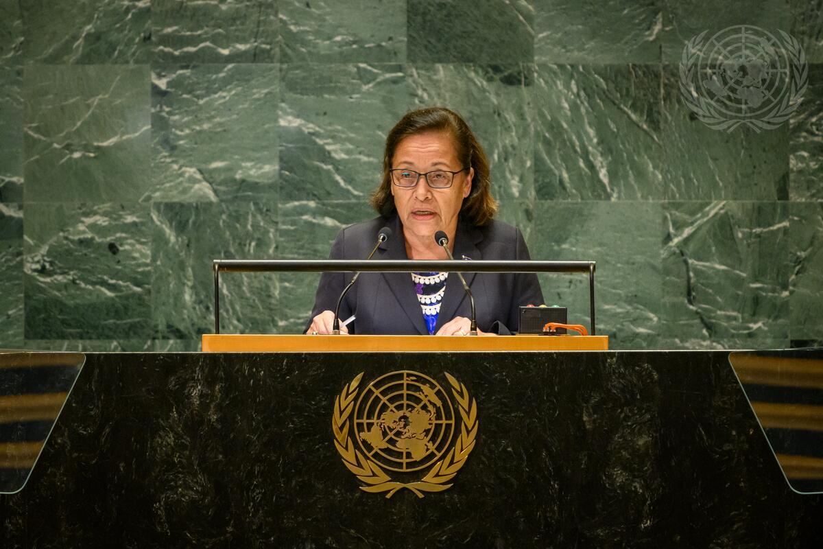 H.E President Dr. Hilda C. Heine Addresses the UN General Assembly, Reaffirming Marshall Islands’ Commitment to Global Human Rights, Climate Action, and Nuclear Legacy