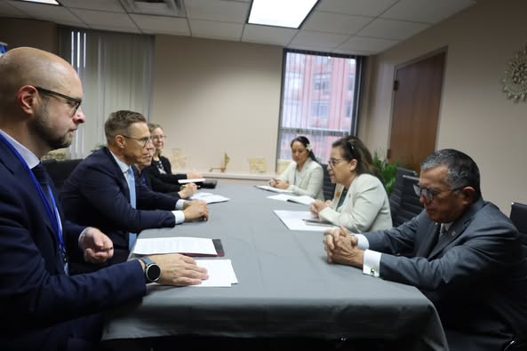 Bilateral Meeting Between H.E. President Dr. Hilda C. Heine and H.E. President Alexander Stubb