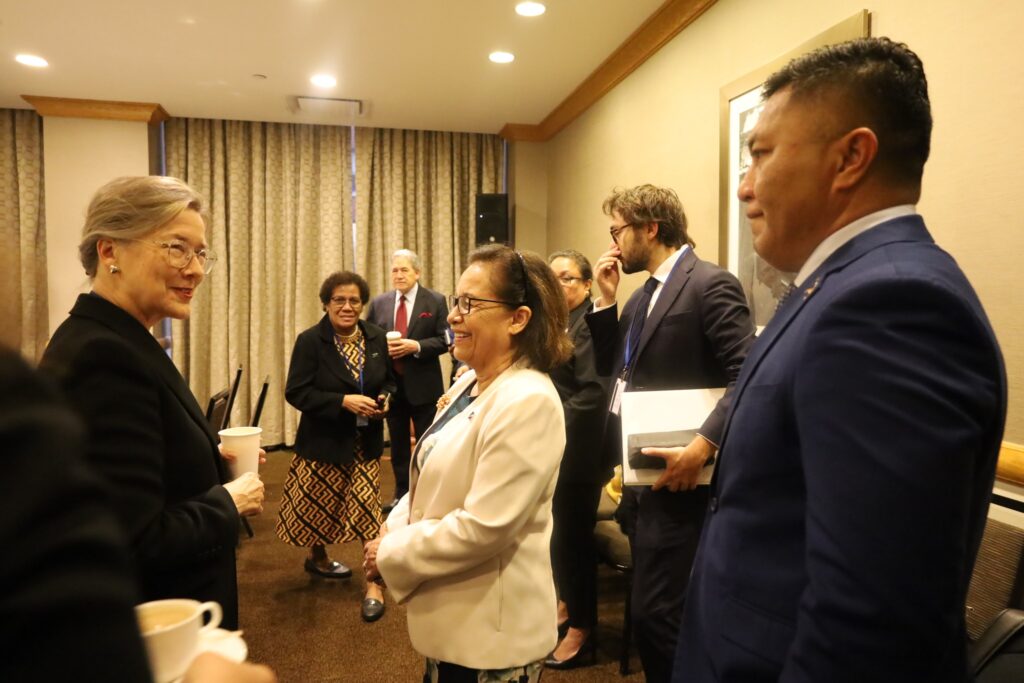 H.E President Dr. Hilda C. Heine Chairs High Ambition Coalition Leaders’ Meeting in New York