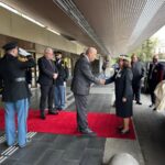 President Heine Meets with HRC President H.E. Ambassador Omar Zniber