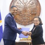 H.E. President Heine Accepts Credentials of New Roving Ambassador from Fiji to RMI