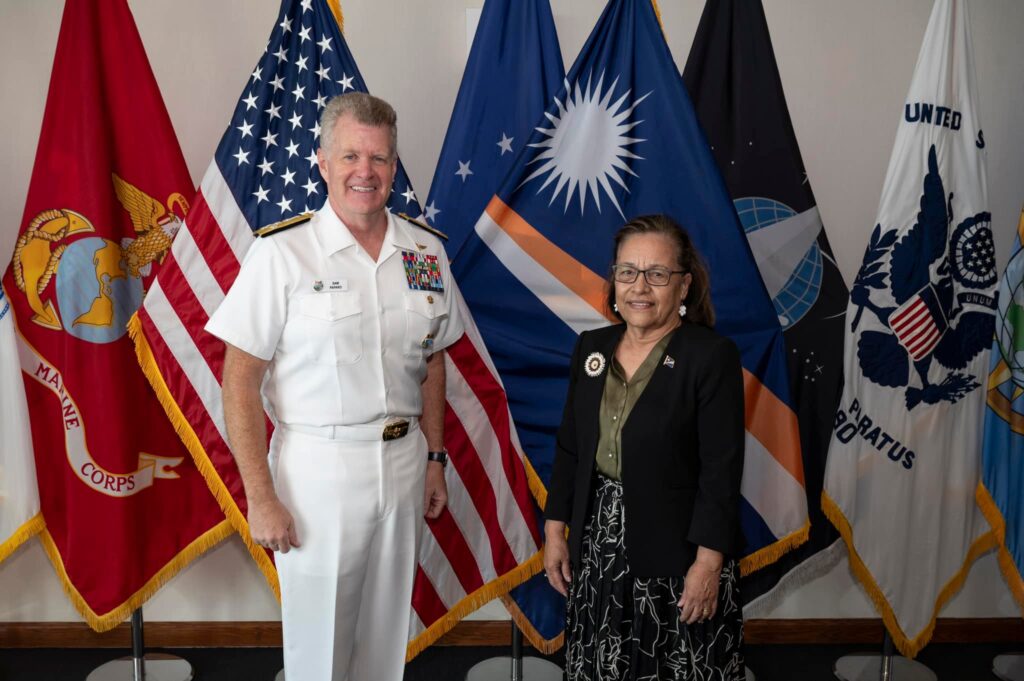 Her Excellency President Hilda C. Heine Visits U.S. Indo-Pacific Command Headquarters in Hawaii