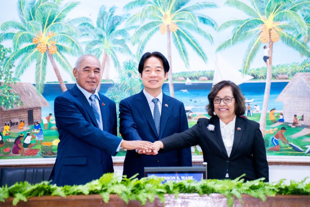 H.E. President Hilda C. Heine Joins President Lai Ching-te and Speaker Brenson S. Wase at the Nitijela