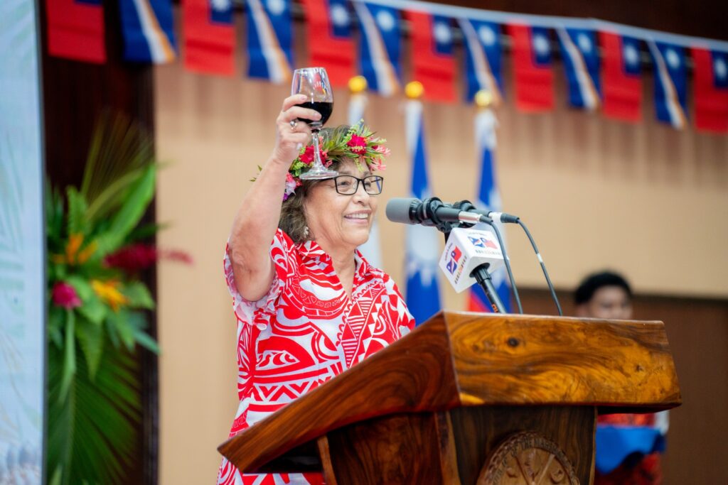 H.E. President Heine Hosts State Dinner in honor of H.E. President Lai Ching-te