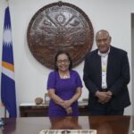 H.E. President Heine Receives Courtesy Visit from Pacific Ocean Commissioner Filimon Manoni