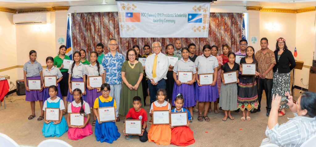 H.E. President Heine Attends 5th ROC (Taiwan)–RMI Presidents’ Scholarship Awarding Ceremony