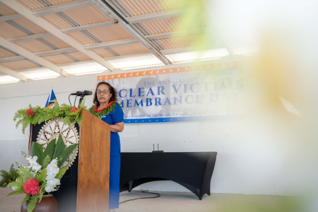 President Heine Delivers Keynote at Nuclear Victims Remembrance Day and Witnesses Signing of Rarotonga Treaty, Calling for Unity and Justice