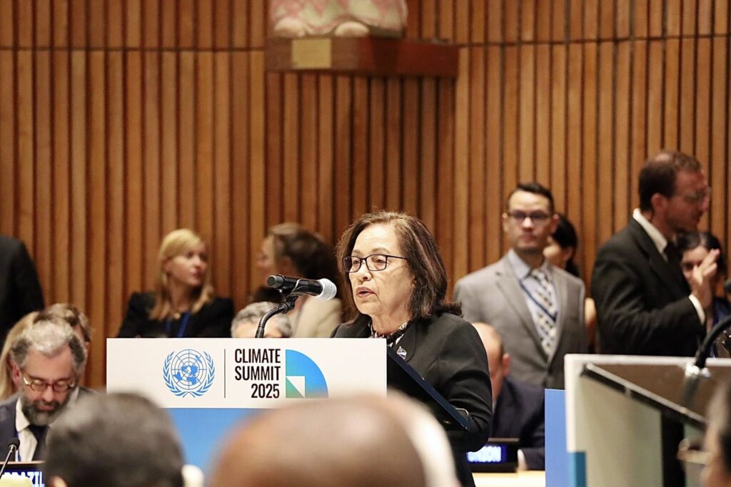 President Hilda C. Heine Calls for Urgent Global Action at UN High-Level Event on Climate Change