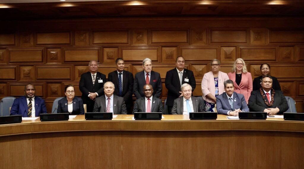 President Heine Contributes to Pacific Islands Forum Leaders Dialogue on Peace and Security