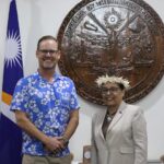 President Heine Meets with Hall CEO to Discuss Ongoing Climate Resilience Initiatives