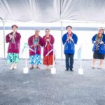 President Heine Attends Handover Ceremony for the Improvement of Water Reservoir Project