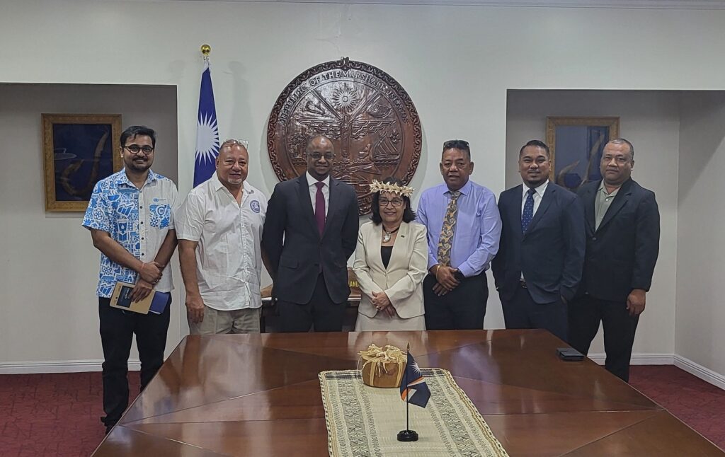 President Heine accepts Credentials – United Nations Resident Coordinator for Micronesia