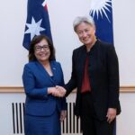 President Heine Meets with Australian Foreign Minister Penny Wong