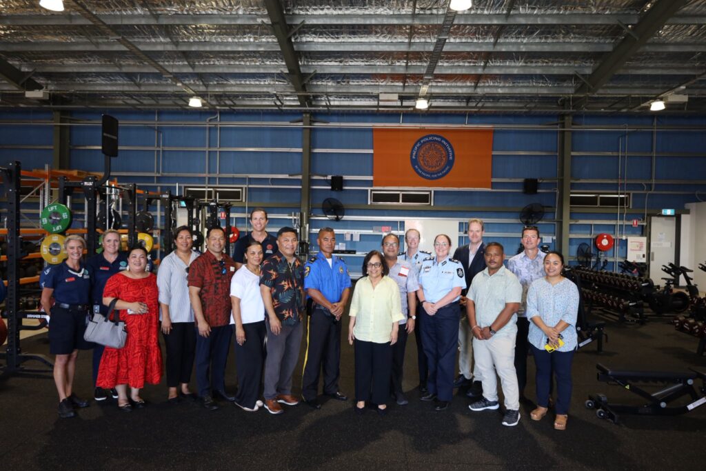 H.E. President Hilda C. Heine, First Gentleman Thomas Kijiner, Jr., and delegation toured the Pikenba Pacific Policing Development and Coordination Hub in Brisbane, Australia