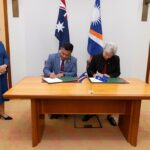 President Heine Witnesses $2 Million Agreement with Australia to Support Climate Resilience in RMI