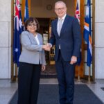 President Heine Meets with Australian Prime Minister Albanese