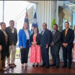 President Heine Attends Official Welcome Dinner Hosted by Assistant Minister Nita Green