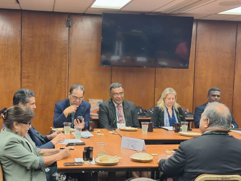 President Heine Joins PIF Leaders at Pacific Breakfast During U.S.–Pacific Agenda Summit