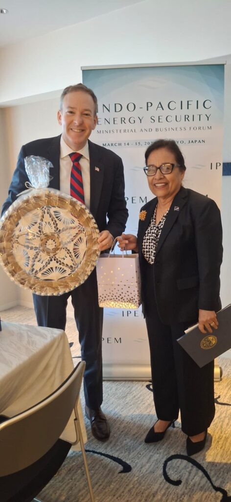 President Heine Meets with U.S. EPA Administrator on Strengthening Environmental Cooperation