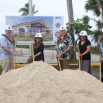 Groundbreaking ceremony for the new Interim/Domestic Terminal Project at Amata Kabua International Airport