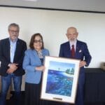President Heine Meets with Honorary Chair Yohei Sasakawa in Tokyo