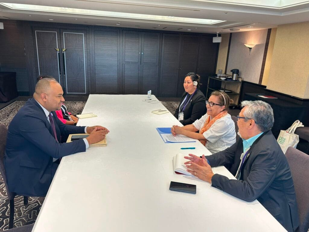 President Heine Holds Bilateral Meeting with Seychelles Fisheries Minister