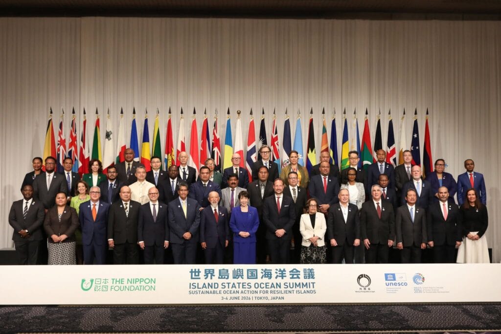 President Heine Attends Opening of Island States Ocean Summit in Tokyo