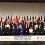 President Heine Attends Opening of Island States Ocean Summit in Tokyo