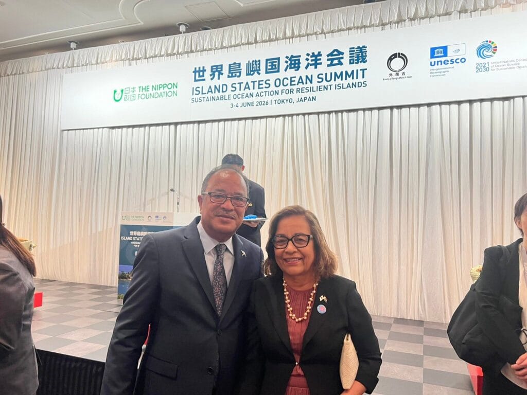 President Heine and First Gentleman Attend Island States Ocean Summit Welcome Reception