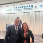President Heine and First Gentleman Attend Island States Ocean Summit Welcome Reception
