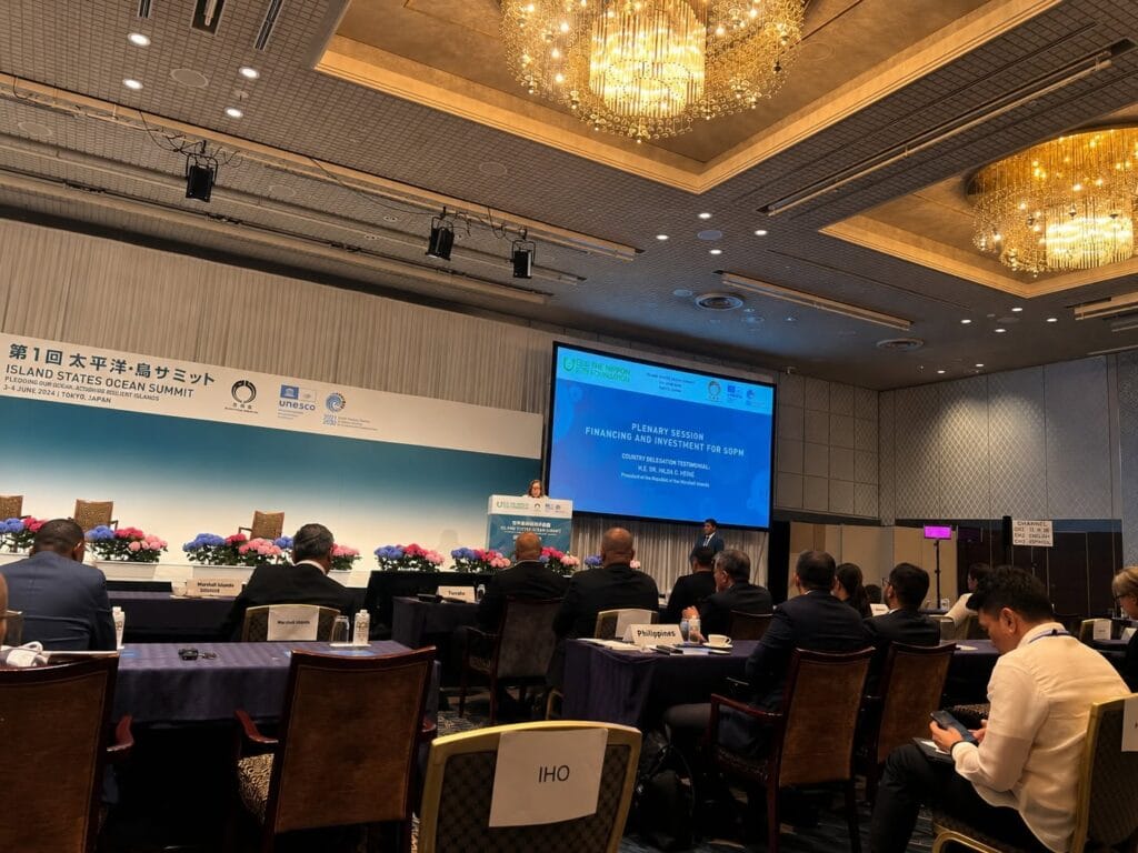 President Heine Participates in High-Level Session on Sustainable Ocean Planning and Management