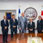 President Heine Receives Courtesy Visit from His Majesty King Tupou VI