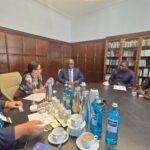 President Heine Meets with Ghana’s Minister of State for Climate Change and Sustainability